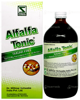 Dr Willmar Schwabe Alfalfa Sugar Free Tonic 500ml
