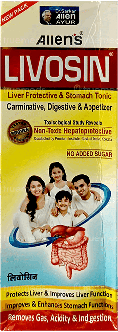 Allens Livosin No Added Sugar Tonic 200Ml Allens Livosin No Added Sugar Tonic 200Ml