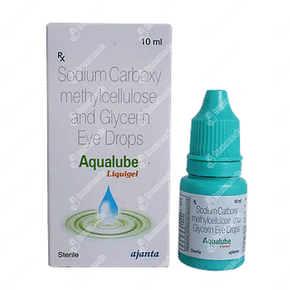 Aqualube Liquigel 0.5 % Eye Drops 10 ML