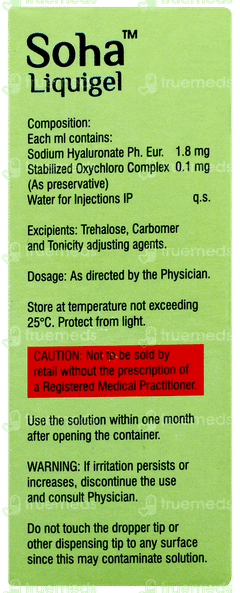 Soha Liquigel Eye Drops 5ml