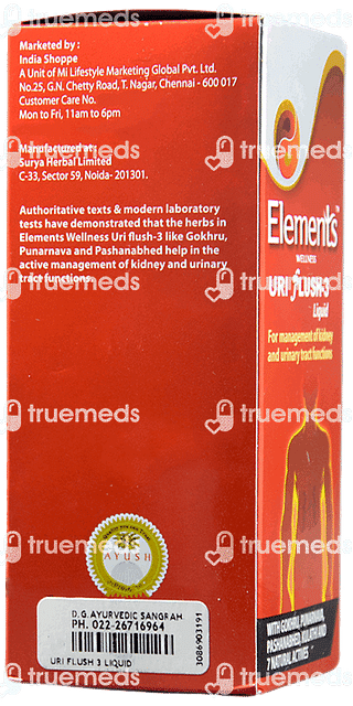 Elements Uri Flush 3 Liquid 200ml