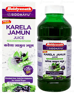 Baidyanath Karela Jamun No Added Sugar Juice 1litre Baidyanath Karela Jamun No Added Sugar Juice 1litre