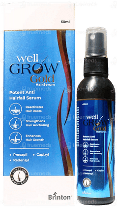 Well Grow Gold Hair Serum 60ml