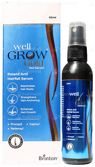 Well Grow Gold Hair Serum 60ml