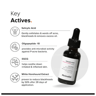 Minimalist Salicylic Acid 02% Face Serum 30Ml