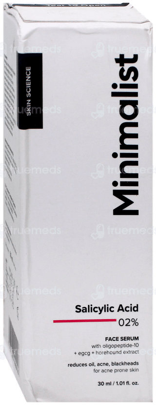 Minimalist Salicylic Acid 02% Face Serum 30Ml