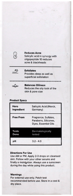 Minimalist Salicylic Acid 02% Face Serum 30Ml