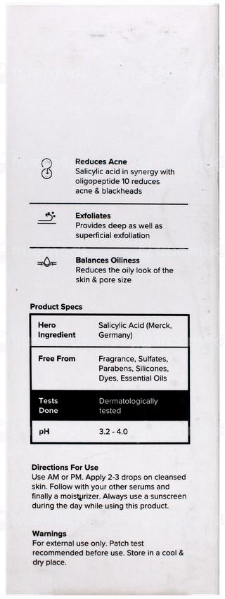 Minimalist Salicylic Acid 02% Face Serum 30Ml
