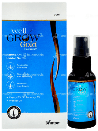 Brinton Well Grow Gold Hair Serum 30ml