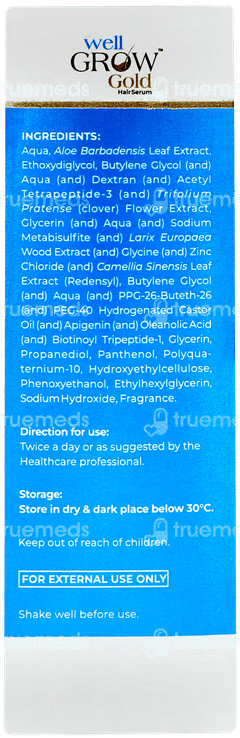 Brinton Well Grow Gold Hair Serum 30ml