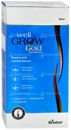 Brinton Well Grow Gold Hair Serum 30ml