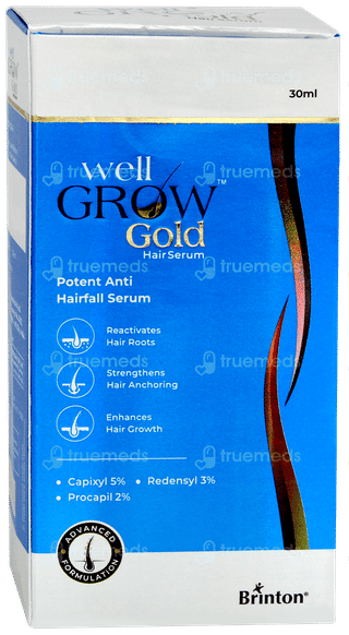 Brinton Well Grow Gold Hair Serum 30ml