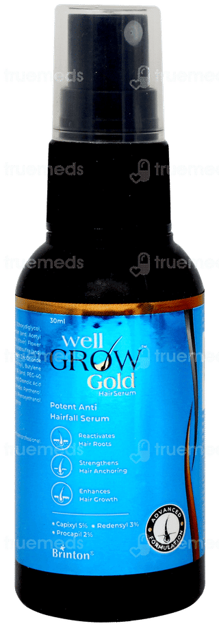 Brinton Well Grow Gold Hair Serum 30ml