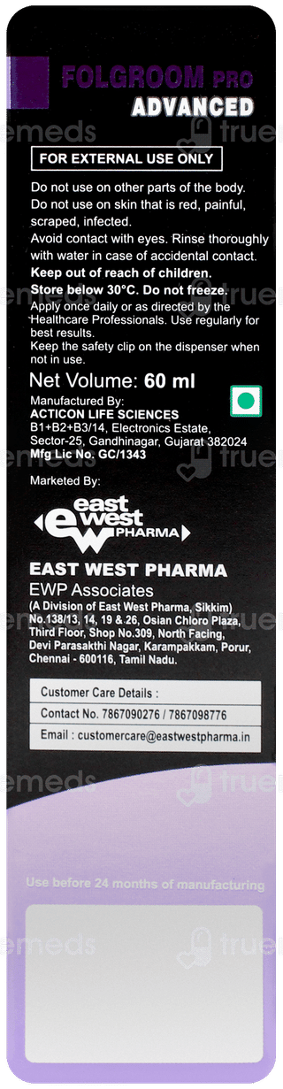 Folgroom Pro Advanced Hair Serum 60ml