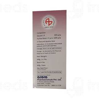 Aroras Glycerin Solution 100gm