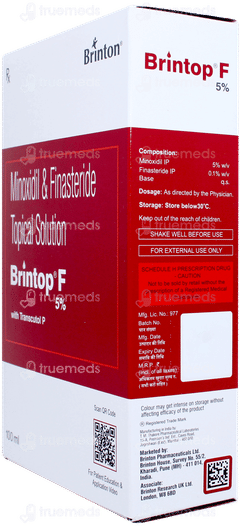 Brintop F 5% Solution 100ml Brintop F 5% Solution 100ml