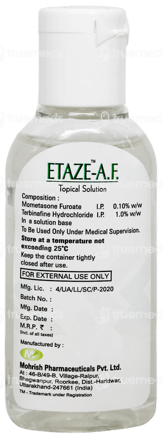 Etaze Af Topical Solution 30Ml
