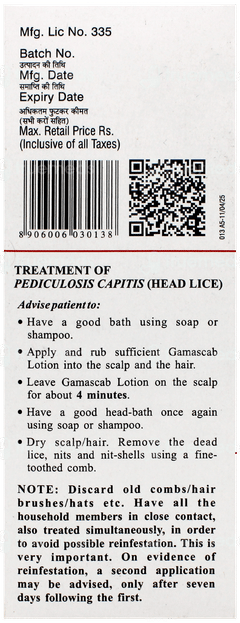 Gamascab Lotion 100Ml