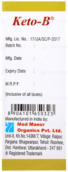 Keto B Lotion 15ml Keto B Lotion 15ml