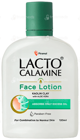 Lacto Calamine With Aloe Vera Lotion 120ml