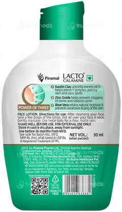 Lacto Calamine Oil Balance With Aloe Vera Lotion 30ml