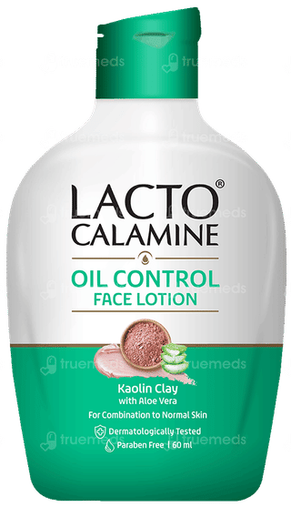 Lacto Calamine Oil Balance With Aloe Vera Lotion 60ml