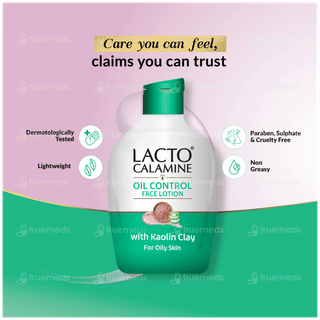 Lacto Calamine Oil Balance With Aloe Vera Lotion 60ml