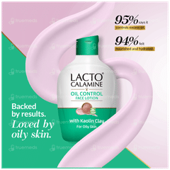 Lacto Calamine Oil Balance With Aloe Vera Lotion 60ml