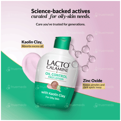 Lacto Calamine Oil Balance With Aloe Vera Lotion 60ml