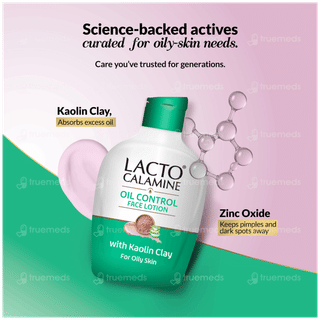 Lacto Calamine Oil Balance With Aloe Vera Lotion 60ml