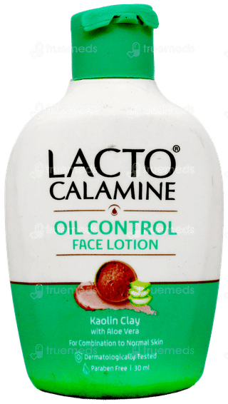 Lacto Calamine Kaolin Clay With Aloe Vera Face Lotion 30Ml