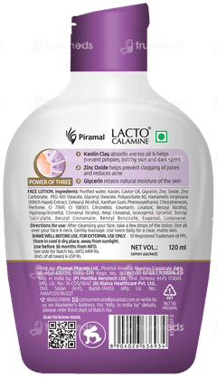 Lacto Calamine Oil Balance For Oily Skin Lotion 120Ml