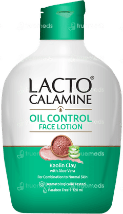 Lacto Calamine Oil Balance With Aloe Vera Lotion 120ml