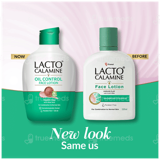 Lacto Calamine Oil Balance With Aloe Vera Lotion 120ml