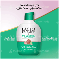 Lacto Calamine Oil Balance With Aloe Vera Lotion 120ml