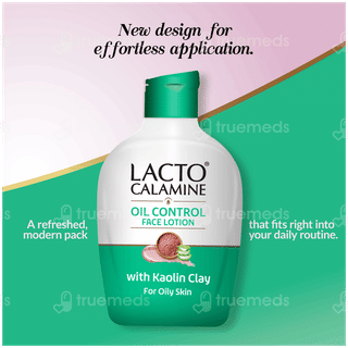 Lacto Calamine Oil Balance With Aloe Vera Lotion 120ml