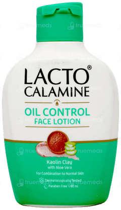 Lacto Calamine Oil Control With Kaolin + Aloe Vera Lotion 60Ml Lacto Calamine Oil Control With Kaolin + Aloe Vera Lotion 60Ml