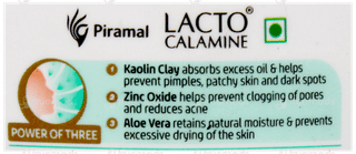 Lacto Calamine Oil Control With Kaolin + Aloe Vera Lotion 60Ml