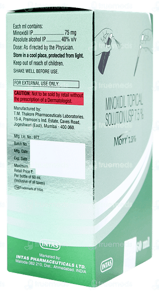 Morr 7.5% Solution 60ml
