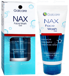 Nax Face Wash Gel 75ml Nax Face Wash Gel 75ml