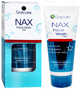 Nax Face Wash Gel 75ml