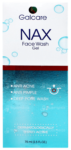 Nax Face Wash Gel 75ml Nax Face Wash Gel 75ml