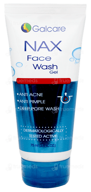 Nax Face Wash Gel 75ml
