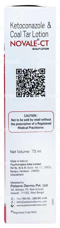 Novale Ct Scalp Lotion 75ml Novale Ct Scalp Lotion 75ml