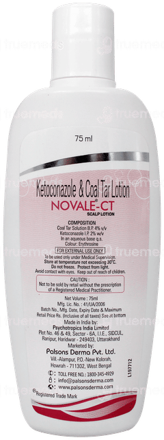 Novale Ct Scalp Lotion 75ml