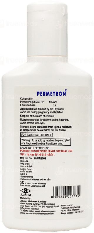Permetron Lotion 50Ml