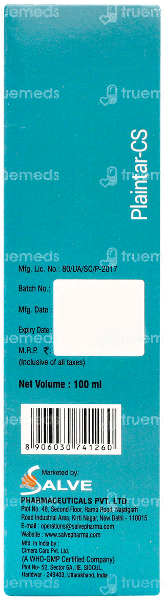 Plaintar Cs Lotion 100ml