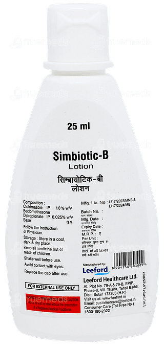 Simbiotic B Lotion 25ml