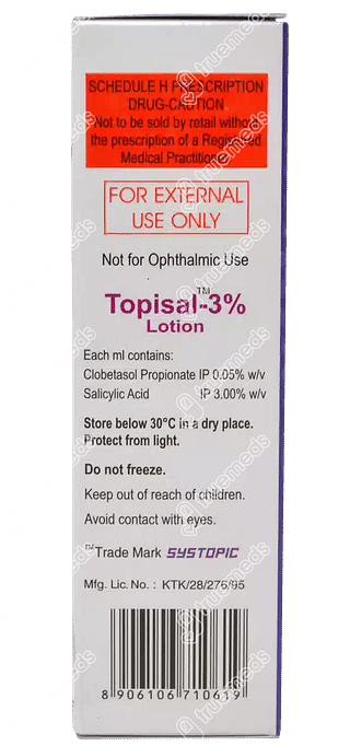 Topisal 0.05/3 % Lotion 50 ML