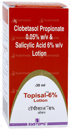 Topisal 6% Lotion 30ml Topisal 6% Lotion 30ml